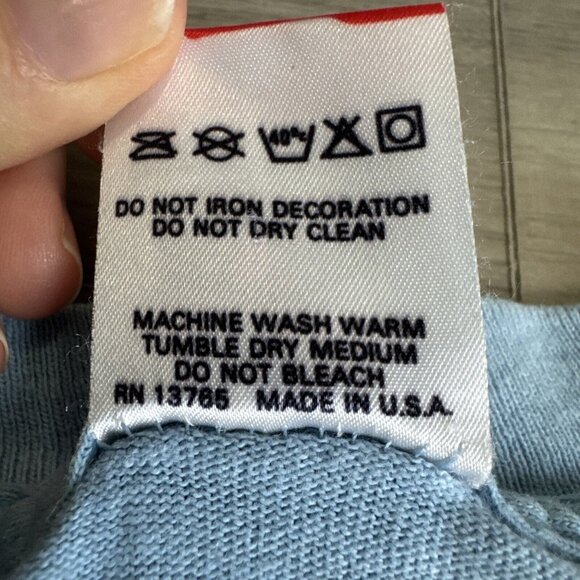 Vintage 80s USS TEXAS CGN 39 UNITED STATES NAVY MILITARY t-shirt L Single Stitch - Picture 4 of 12